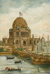 Verwaltungsgebäude, Weltausstellung in Chicago, 1893